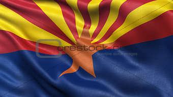 US state flag of Arizona