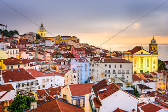 Alfama, Lisbon, Portugal Cityscape