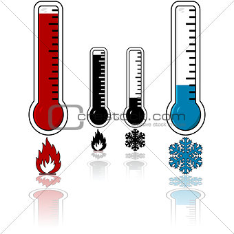 Hot and cold temperature