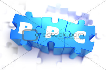 PPC - Text on Blue Puzzles.