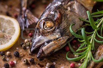 Baked Fish on a Roaster Pan