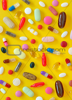 many different pills