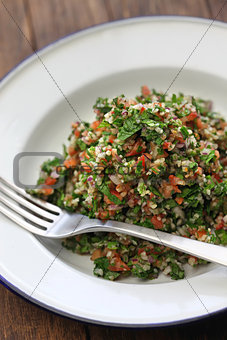 tabbouleh, tabouli, parsley salad