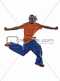 hip hop acrobatic break dancer breakdancing young man jumping si