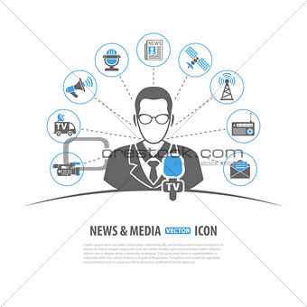 Media and News Concept