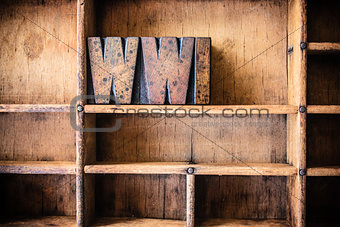 WWI Concept Wooden Letterpress Theme