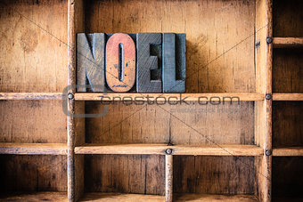 Noel Concept Wooden Letterpress Theme