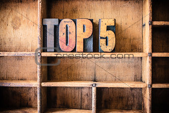Top 5 Concept Wooden Letterpress Theme
