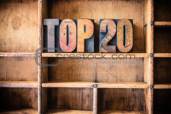 Top 20 Concept Wooden Letterpress Theme
