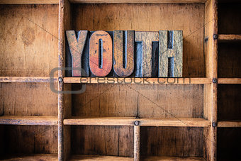 Youth Concept Wooden Letterpress Theme