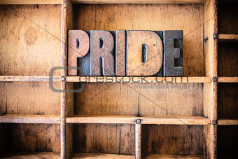 Pride Concept Wooden Letterpress Theme