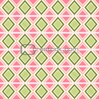 Seamless geometric ethnic pattern