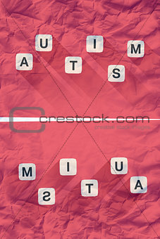 Composite image of autism awareness tiles