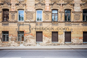 Old street wall 