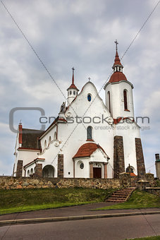 Catholic Church in Soly, Grodno region, Belarus.
