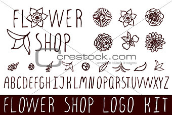 Logo kit for flower shops