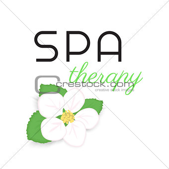Spa therapy label