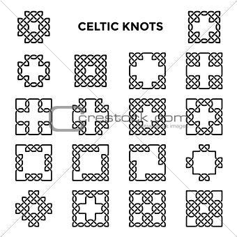 Square Celtic Knots