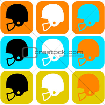 Football helmets