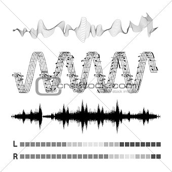 Vector sound waves set