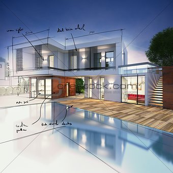 Project for a villa