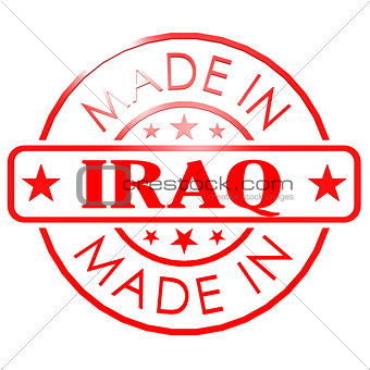 Made in Iraq red seal