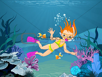 Diver Girl