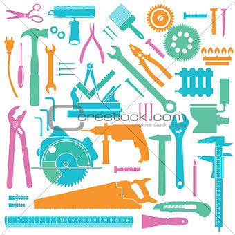 Colored Tools icons