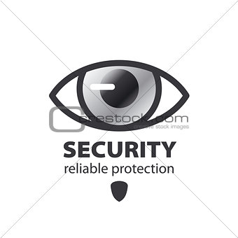 vector logo eye protection and surveillance