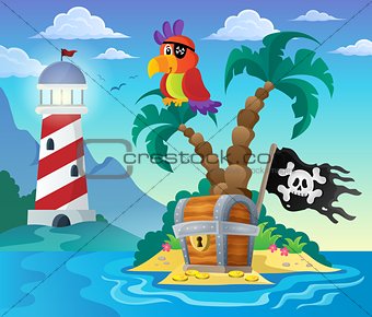 Small pirate island theme 3