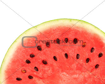 Texture of ripe watermelon 
