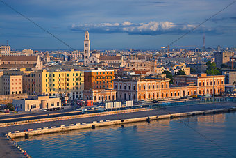 Port of Bari.