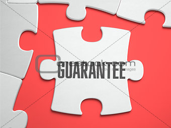 Guarantee - Puzzle on the Place of Missing Pieces.