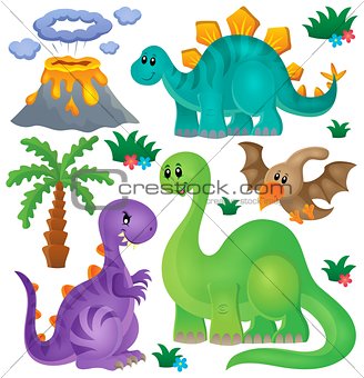 Dinosaur theme set 1