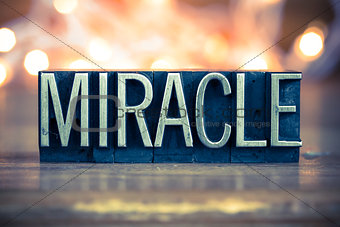 Miracle Concept Metal Letterpress Type