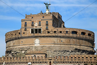 Castel Sant' Angelo in Rome, Italy 