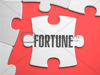 Fortune - Puzzle on the Place of Missing Pieces.