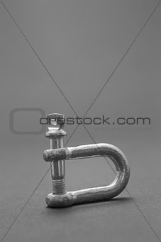 Carabiner steel screw
