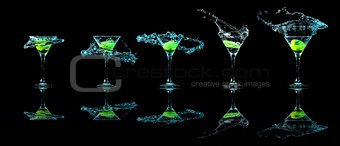 Martini glass collection