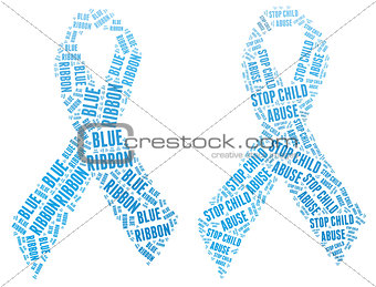Blue Ribbon campaign - Stop Child Abuse