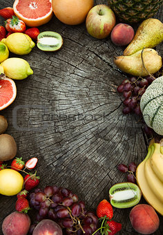 Fruit background.