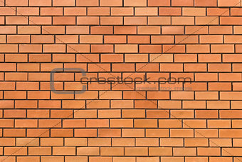 Clear brick wall