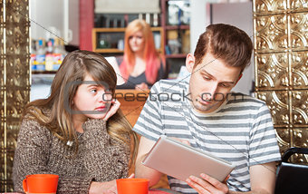 Hopeful Woman Looking at Distracted Boyfriend