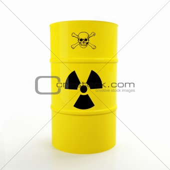 radioactive tank