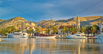 UNESCO city of Trogir skyline