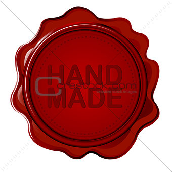 Hand made wax seal