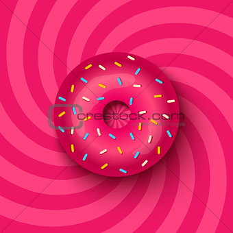  pink donut