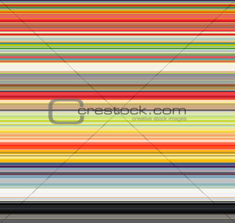 tube striped background in many shades of rainbow color
