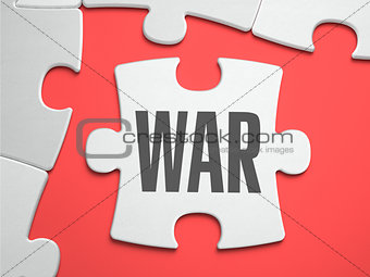 WAR - Puzzle on the Place of Missing Pieces.