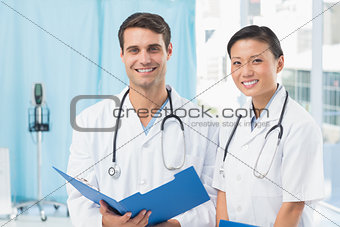 male and female doctors